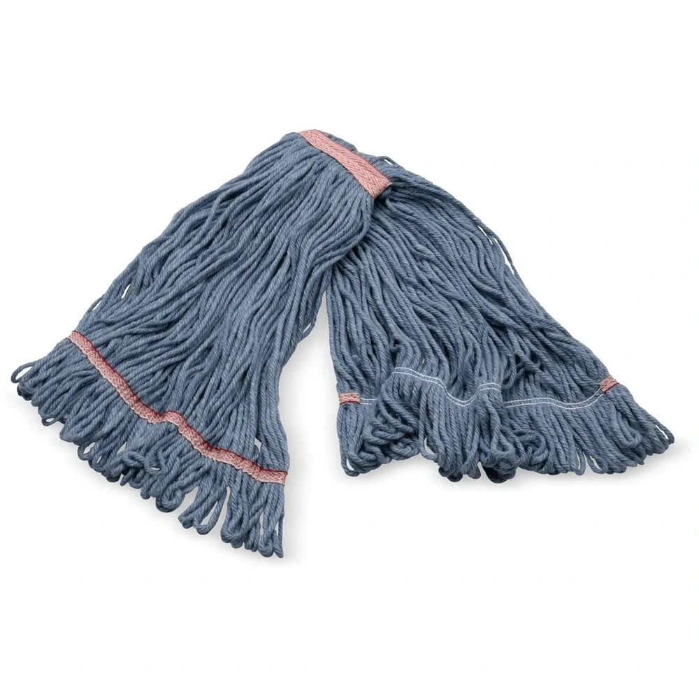 Sparta 4-Ply Large Looped End Mop Head Blue Blend Narrow Band 369325M14 NEW